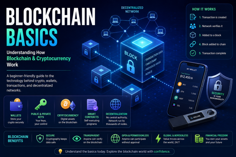 Blockchain Basics: Understanding How Cryptocurrency and Blockchain Technology Work