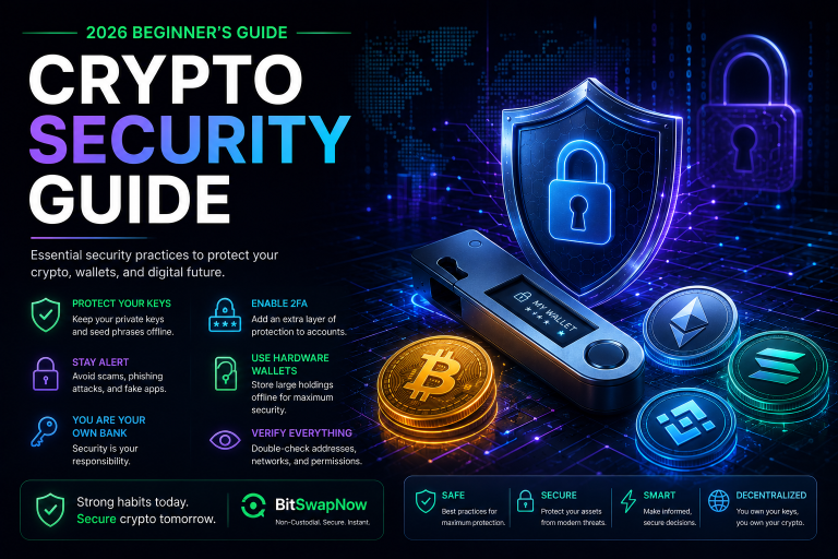 Crypto Security Guide (2026 Beginner’s Guide)